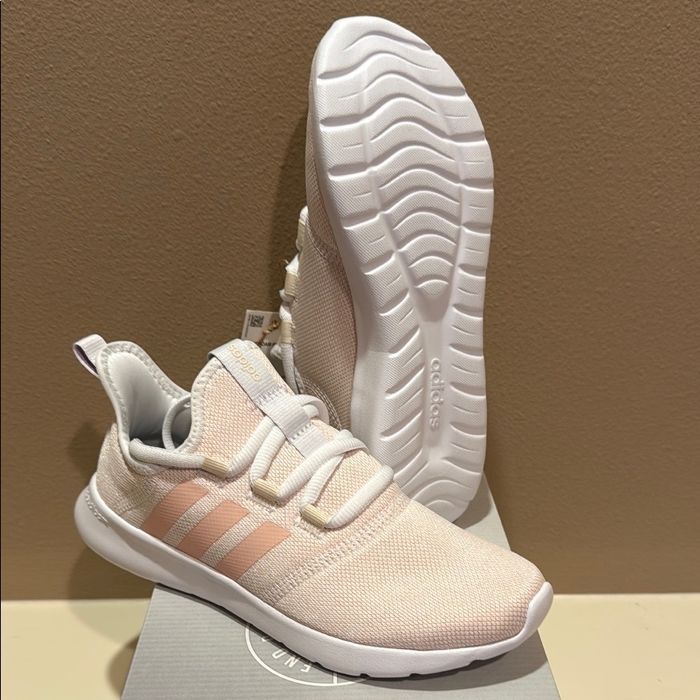 Adidas Cloudfoam Pure 2.0 Women’s Size 7.5 Running Shoes Peachy Pink H00945-Z020